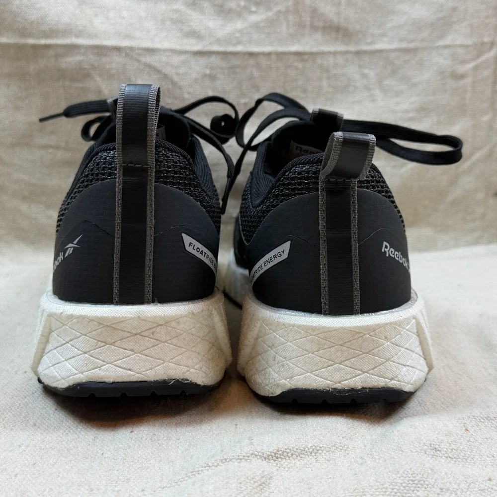 Rebok Work Shoe Fusion Flexweave Composite Toe Black Mens 11 Worn Once